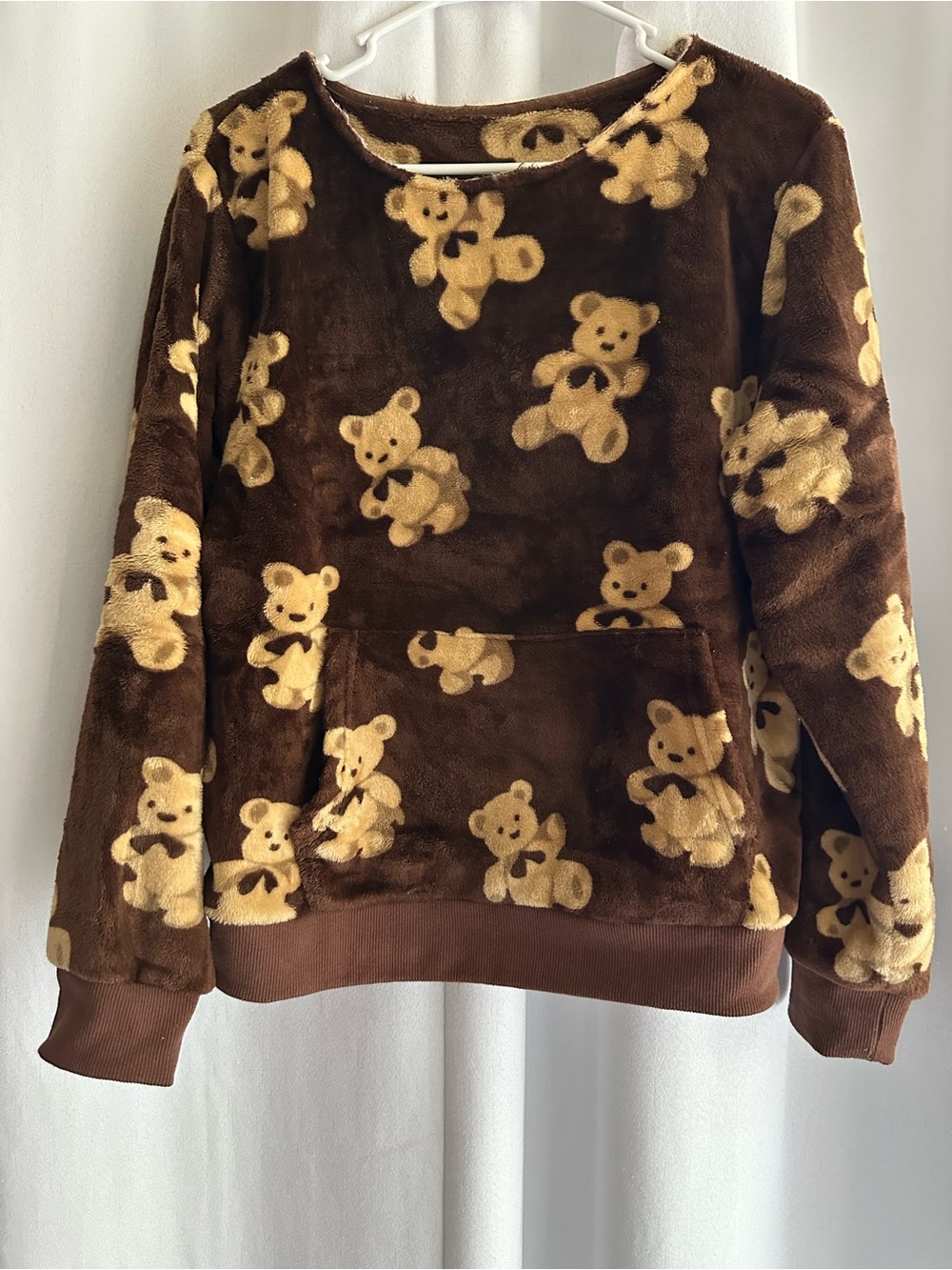 Cozy Brown Teddy Bear sweater